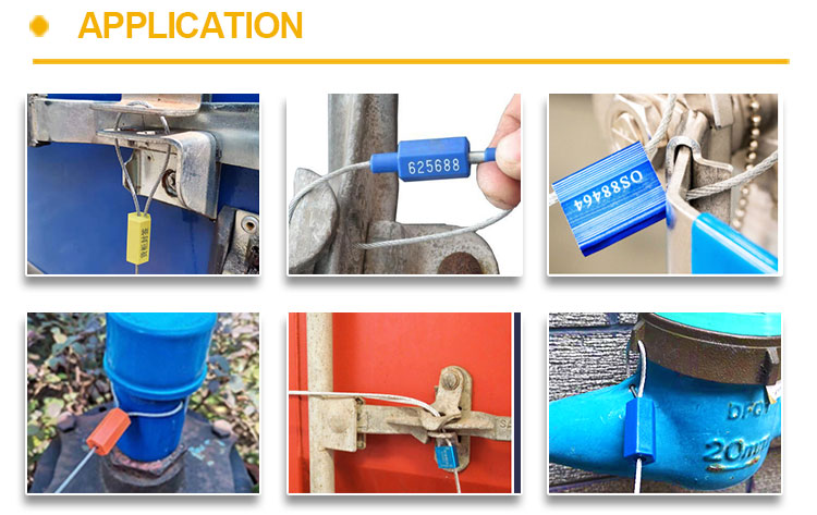 ダブルロックワイヤーシール Double lock wire seal