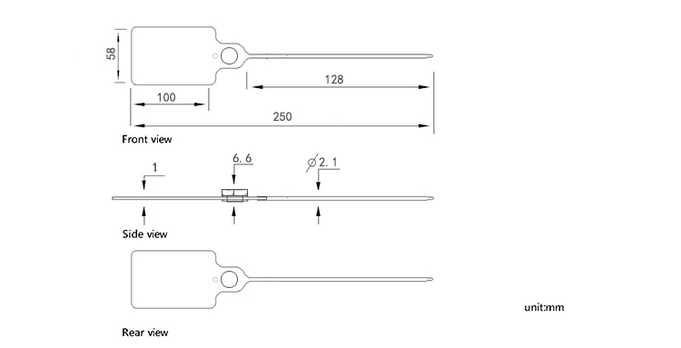 旗用プラスチックシール 旗用プラスチックシール