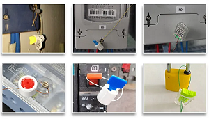 水道メーターシール 水道メーターシール