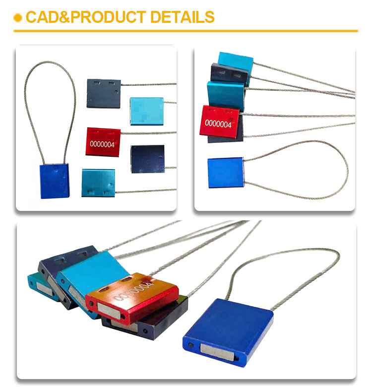 オイル タンクの車のワイヤー シール Oil tank car wire seal
