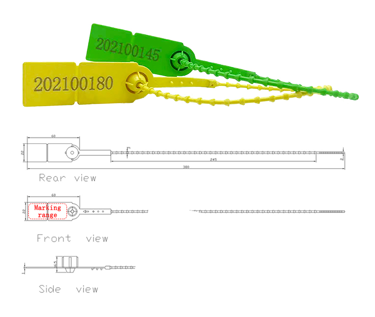 安い工場価格のプラスチック セキュリティ シール Cheap Factory Price Plastic Security Seal