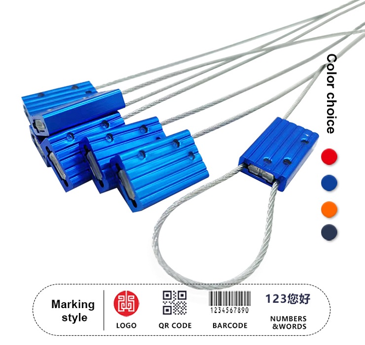 コンテナ用アルミニウム合金ケーブルシール Aluminium Alloy Cable Seal For Containers