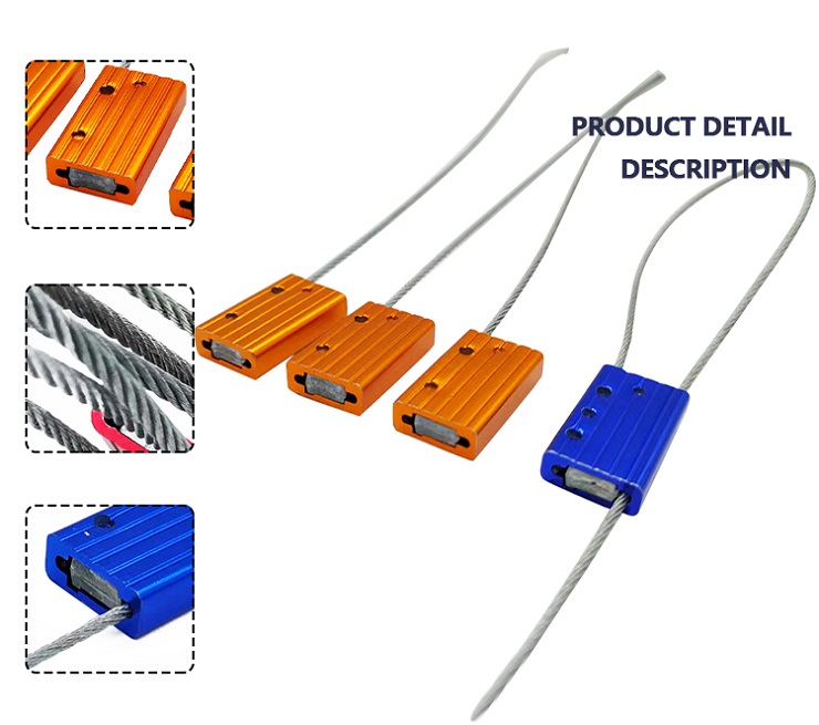 コンテナ用アルミニウム合金ケーブルシール Aluminium Alloy Cable Seal For Containers