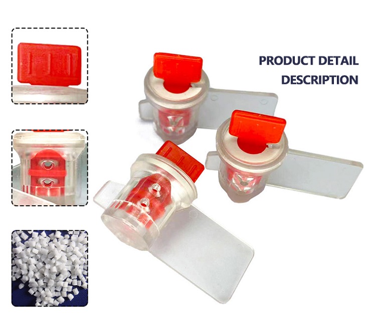 改ざん防止ツイスト透明メーターシール Anti-tamper Twist Transparent Meter seal