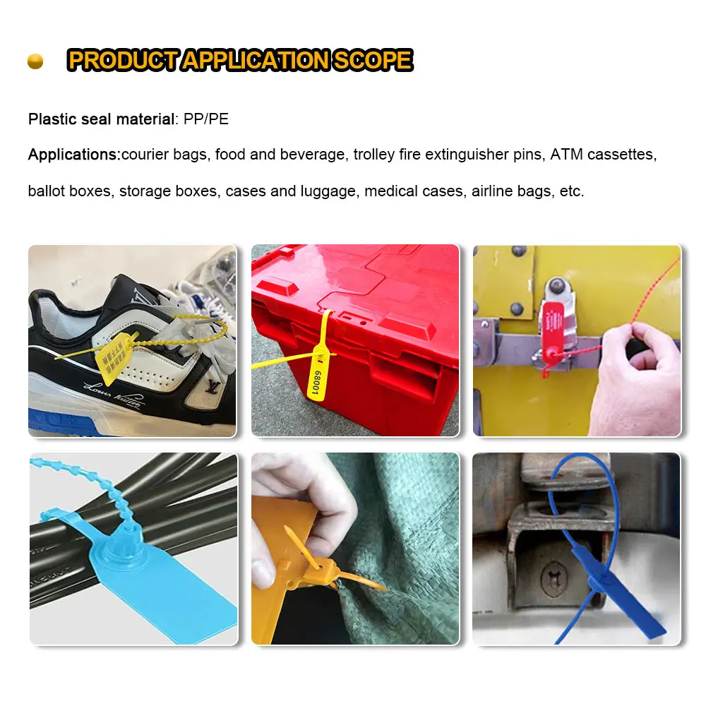 L025 プラスチック製ハイセキュリティシール L025 プラスチック製ハイセキュリティシール